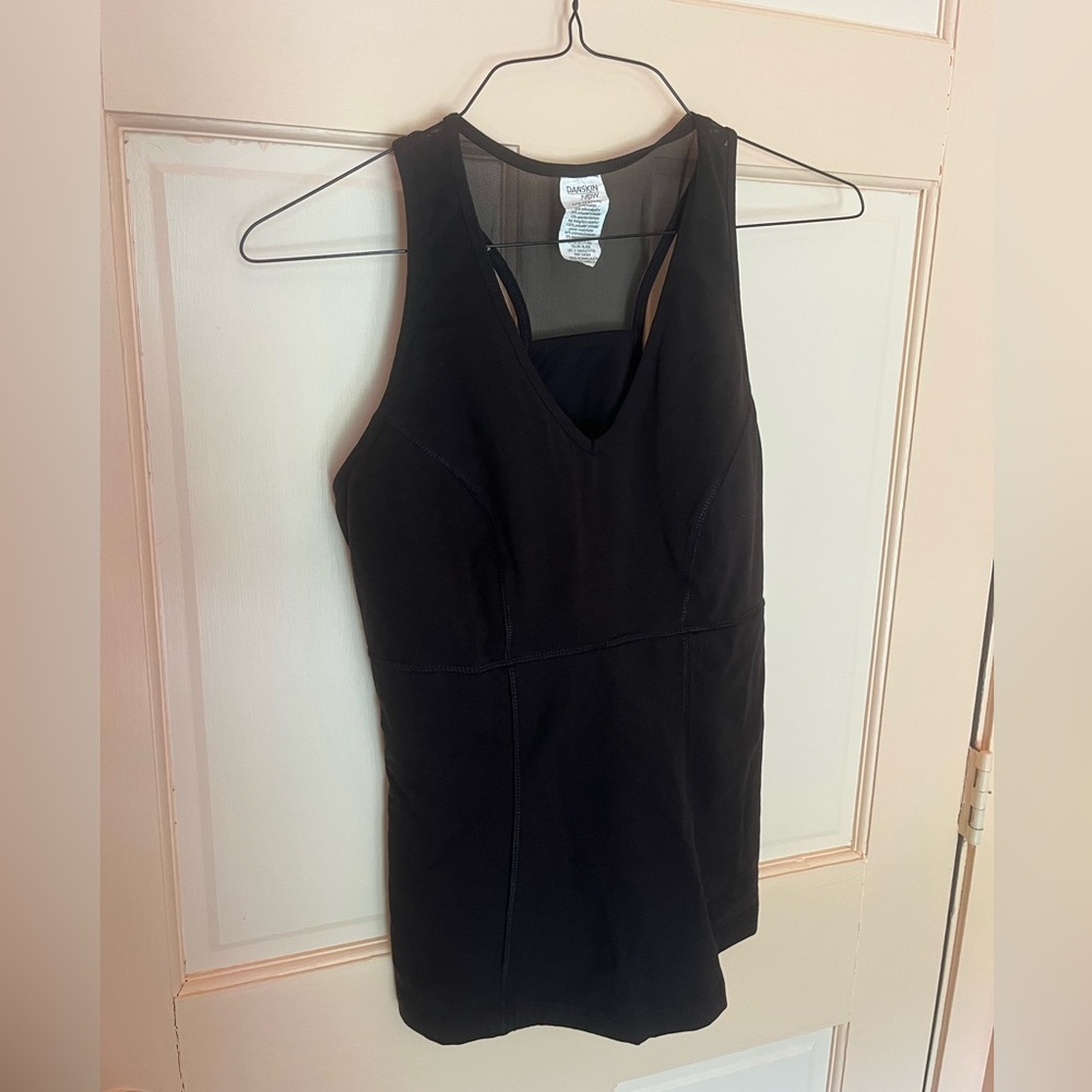 Danskin Now Black Swim Top